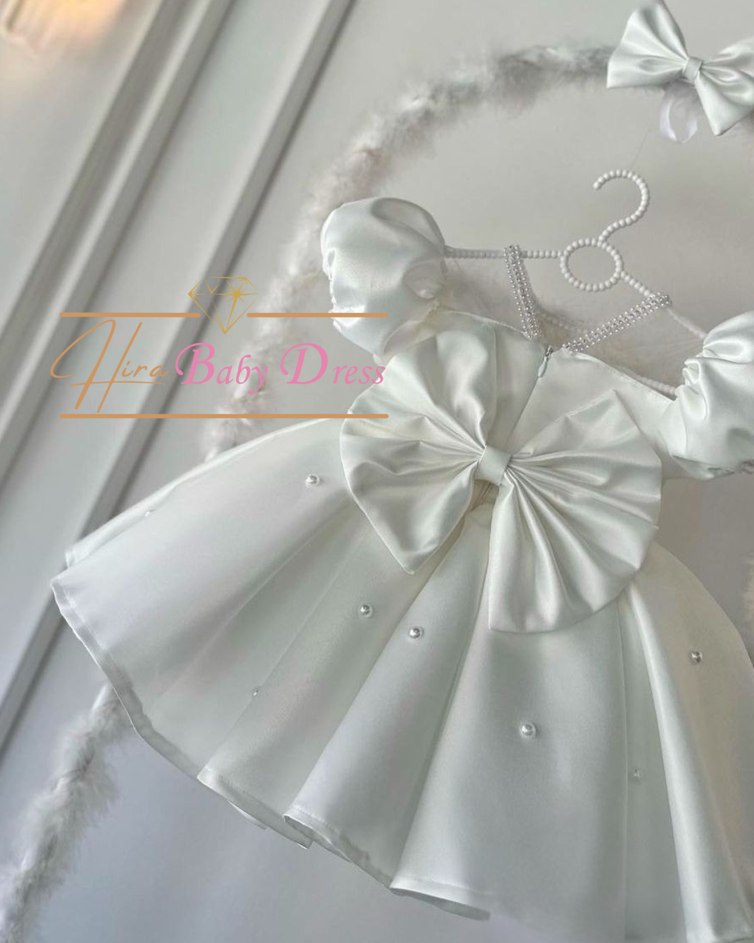 Prenses Model Yaka Detaylı Abiye