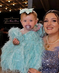 Lina Koleksiyon Kız Çocuk Püsküllü Abiye Elbise